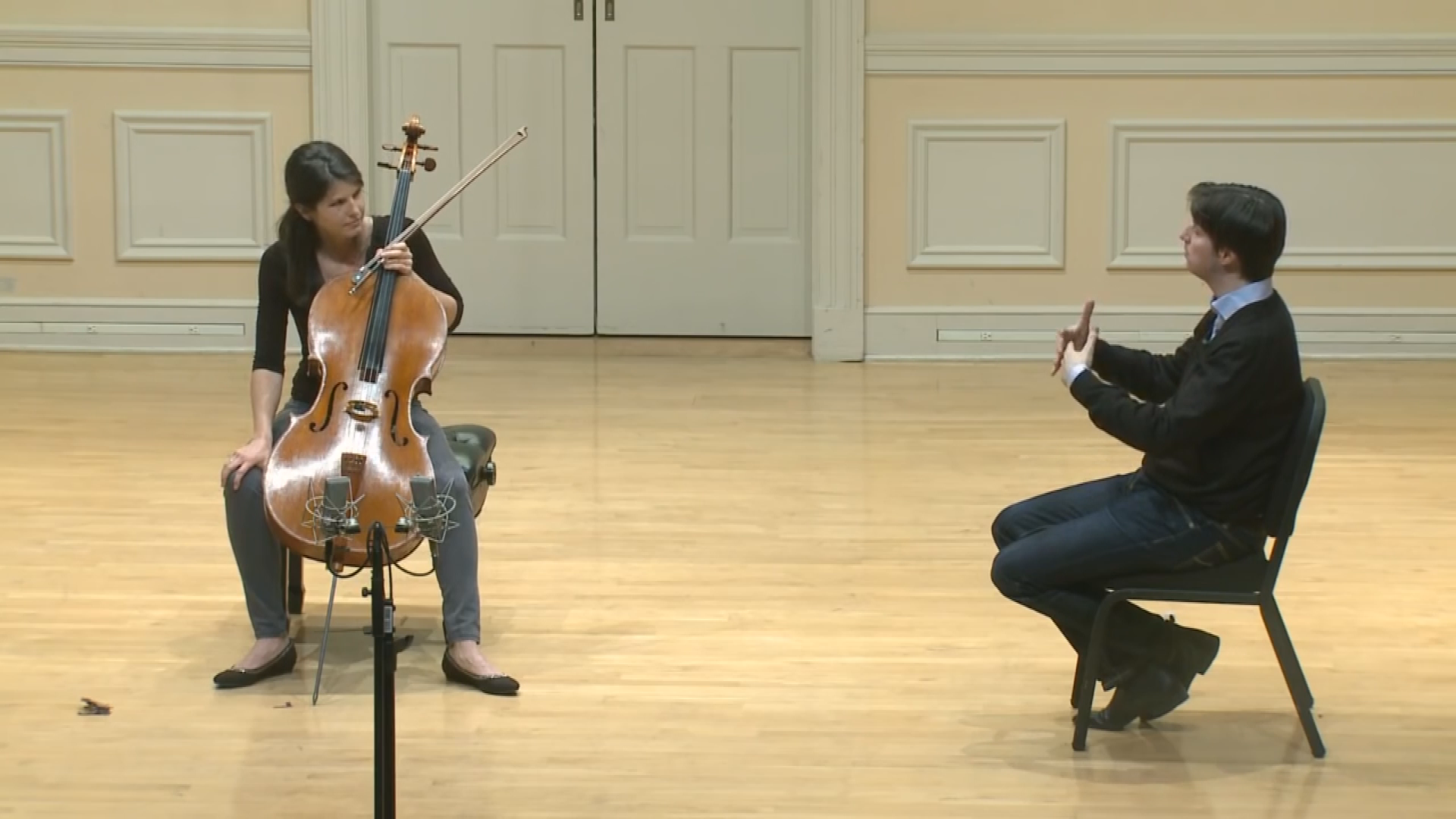 Thumbnail image for Library of Congress:  Cello Master Class with Daniel Müller-Schott