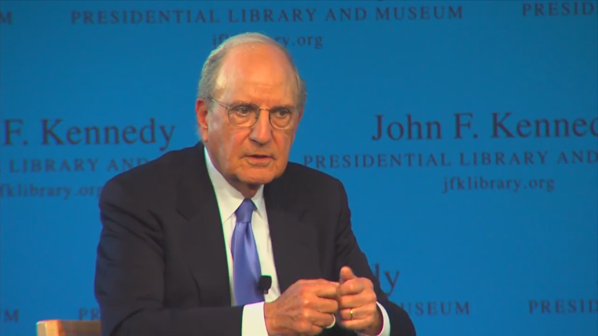 Thumbnail image for JFK Library: A Conversation with Senator George Mitchell