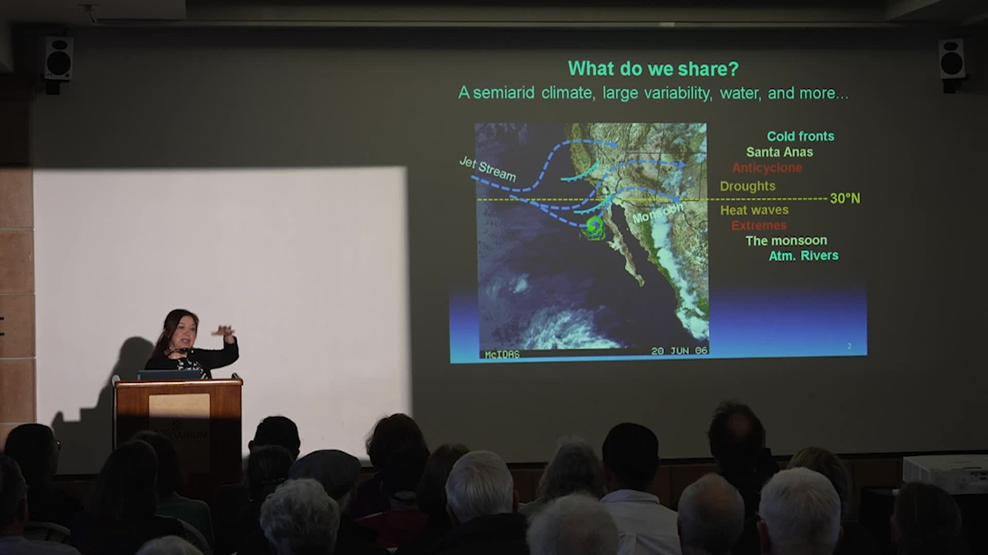 Thumbnail image for UCTV: Our Common Climate: Variability and Climate Change in the U.S. - Mexico Western Border Region