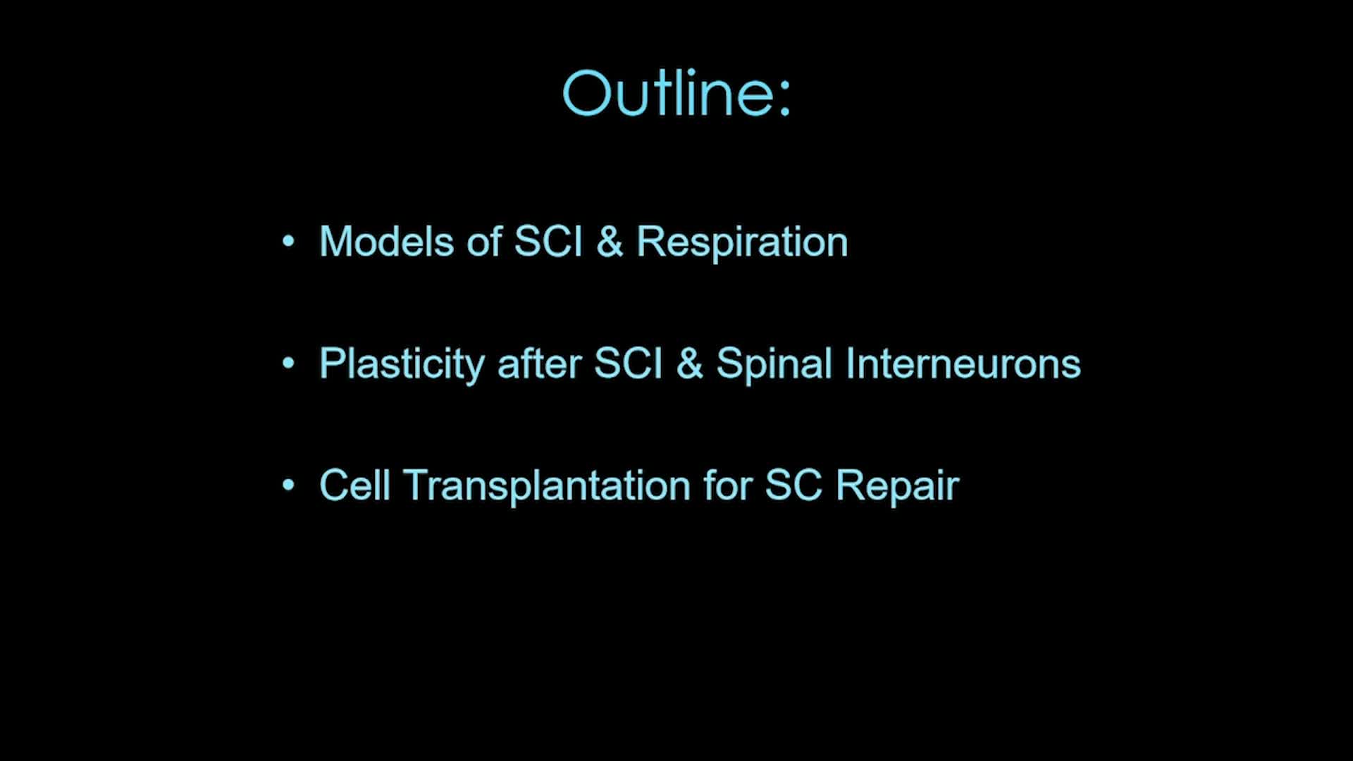 Thumbnail image for UCTV: Spinal Cord Injury & Plasticity: Breathing After Injury