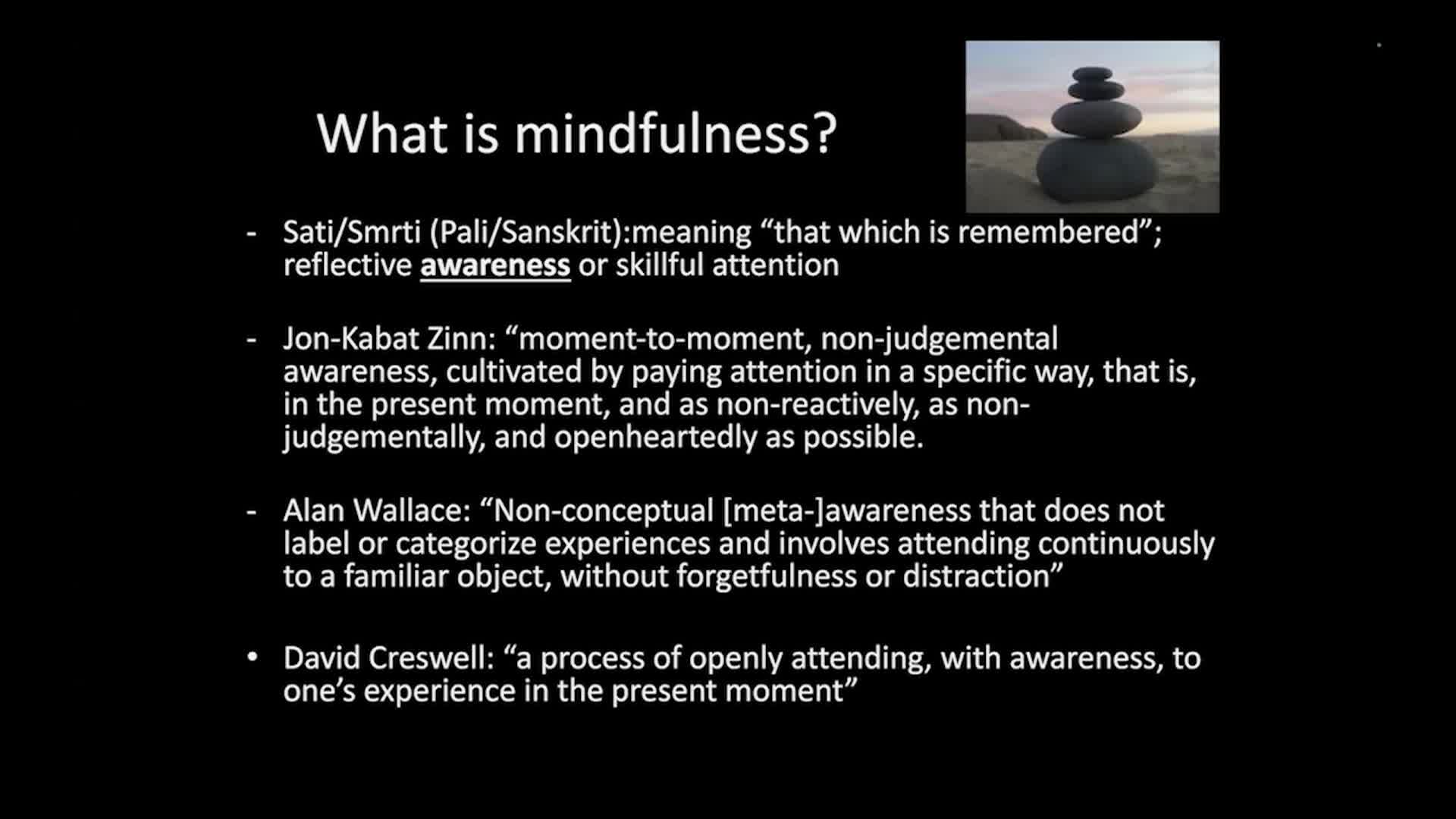 Thumbnail image for UCTV: Mindfulness-Based Mental Training to Enhance Well-Being and Healthy Aging