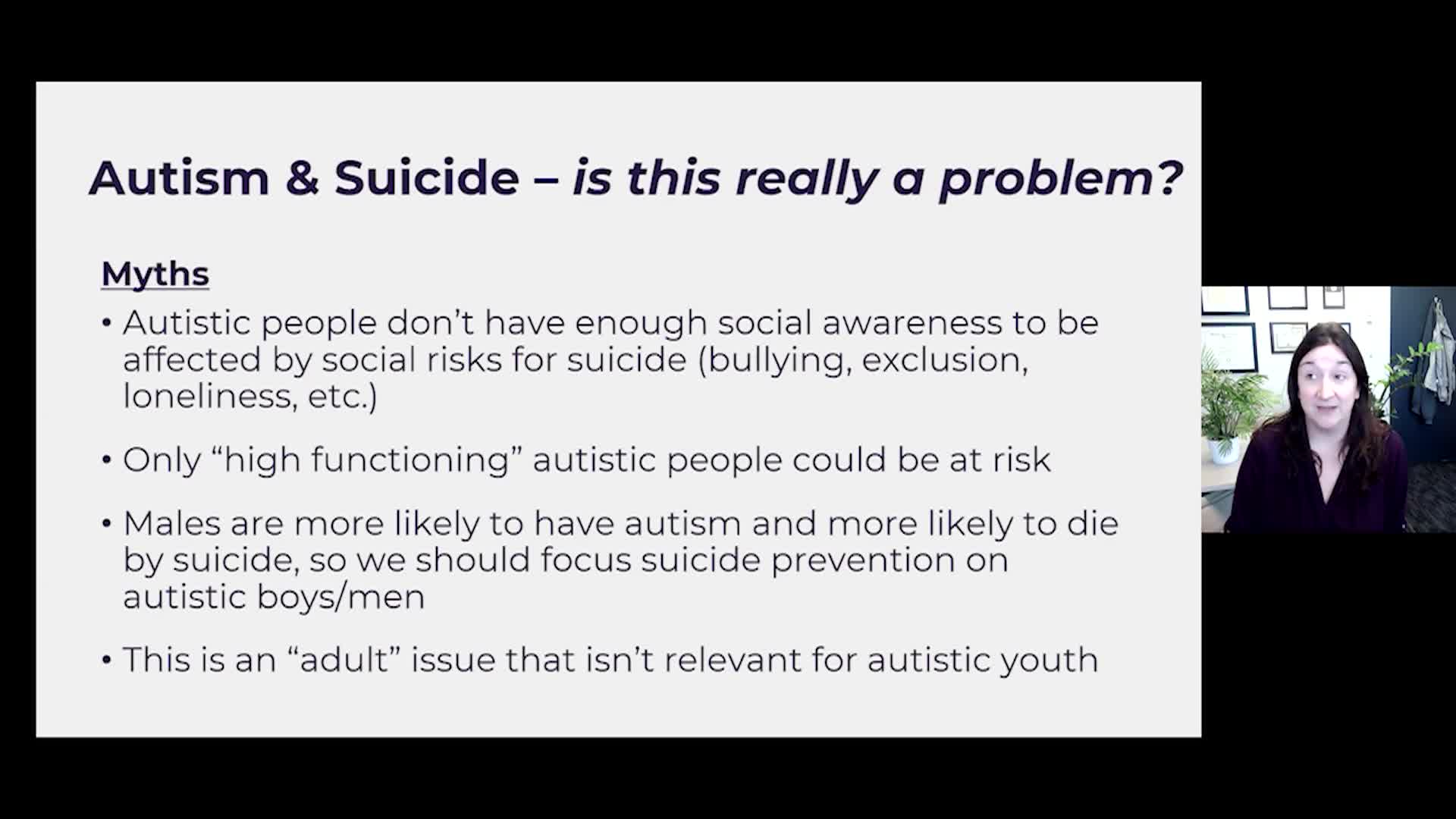 Thumbnail image for UCTV: Autism Community Intervention for Suicide Prevention