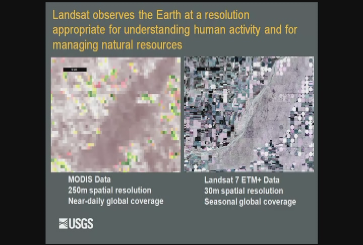 Thumbnail image for USGS - The View from Space: Landsat's Role in Tracking Forty Years of Global Changes