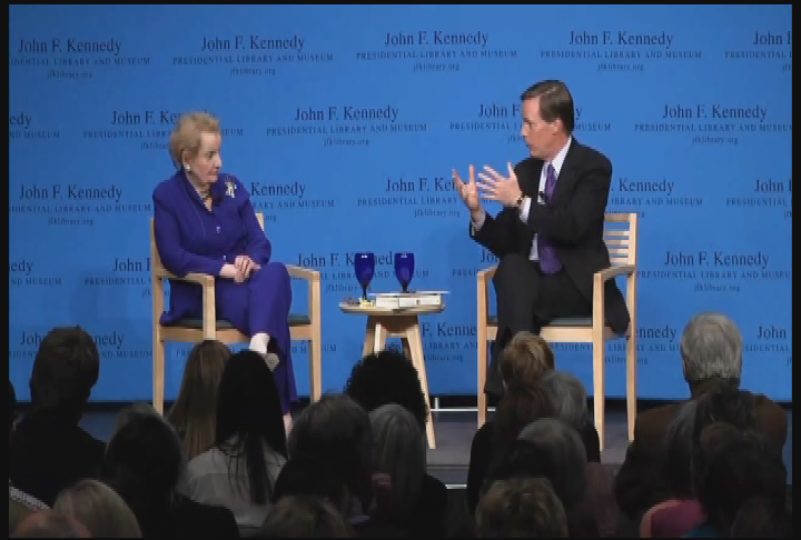 Thumbnail image for JFK Library: A Conversation with Madeleine Albright